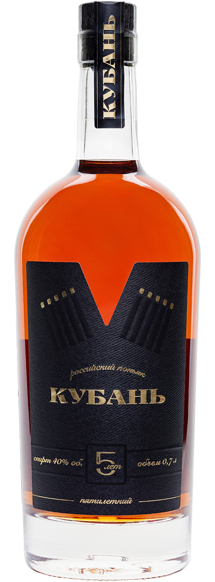 Коньяк пятилетний "Кубань"