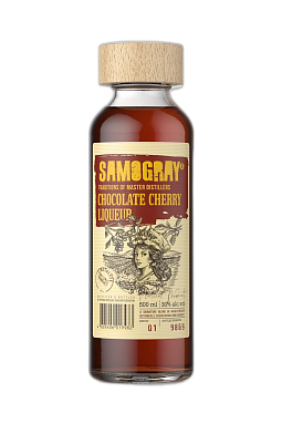 Ликер десертный Самограй Шоколад-Вишня